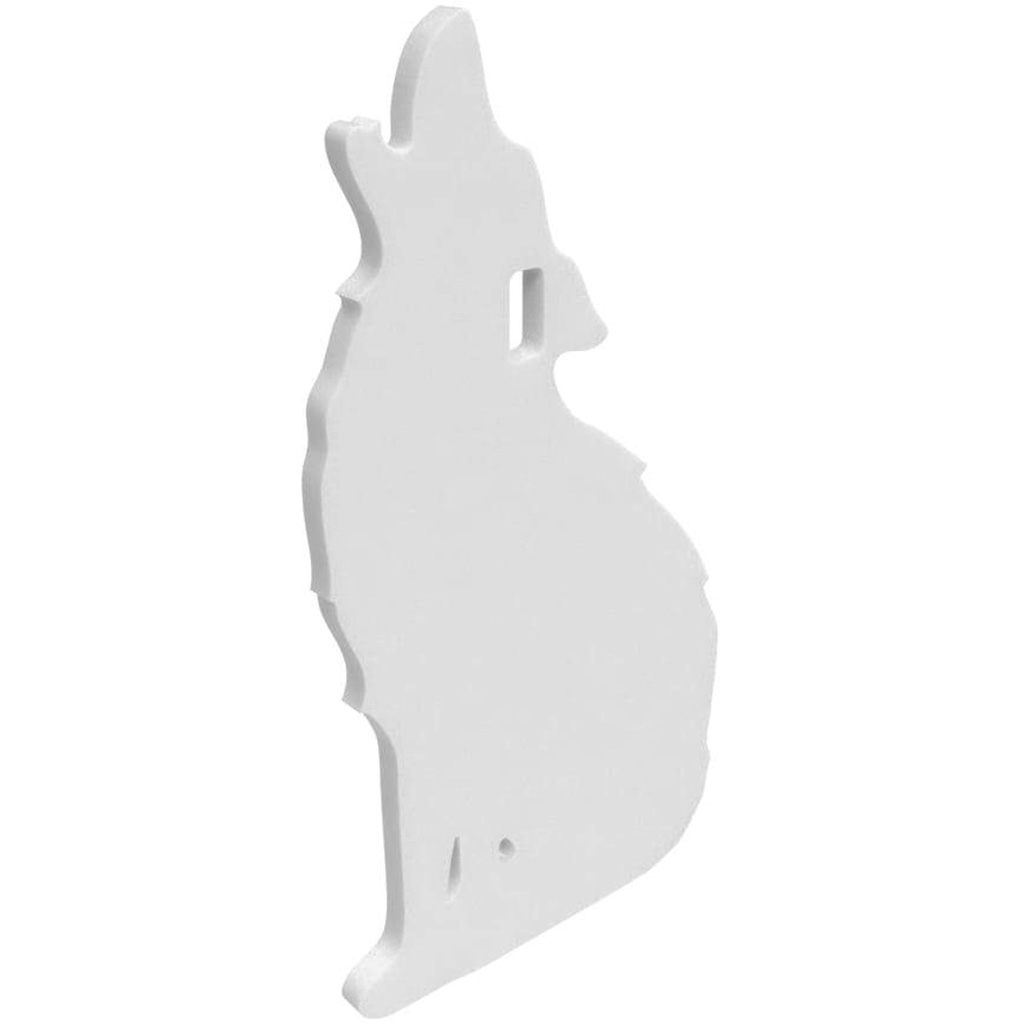 Birchwood Casey AR500 1-HOLE Howling Coyote Target 12