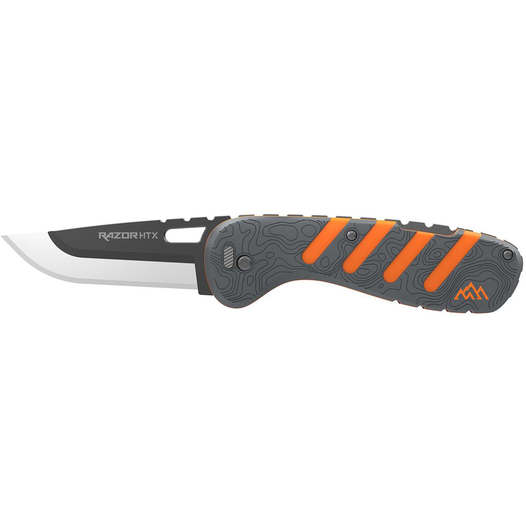 Outdoor Edge Razor Htx 3.0 Folding Knife Orange/gray, 6 Blades