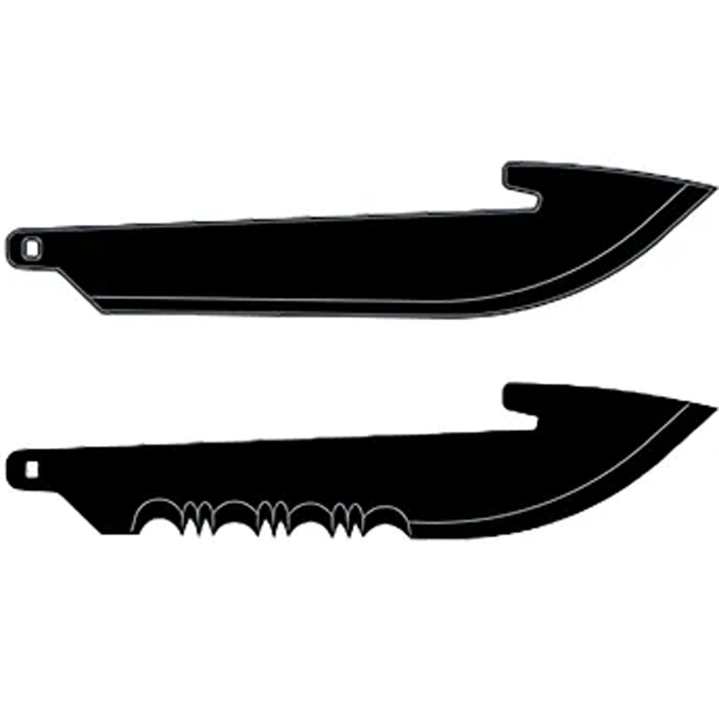 Outdoor Edge 2.5 Carry Drop Point Combo Pack With 6 Blades