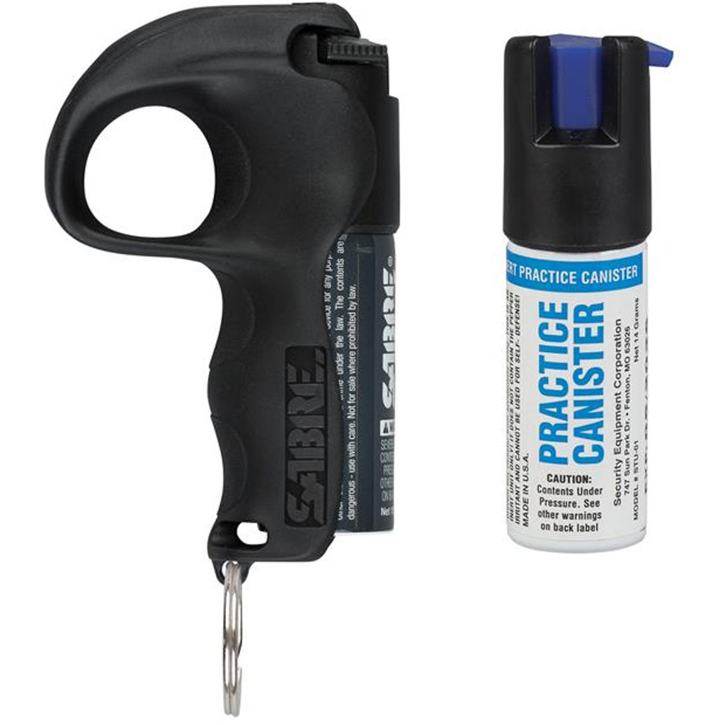Sabre Quick Grip Pepper Spray Black