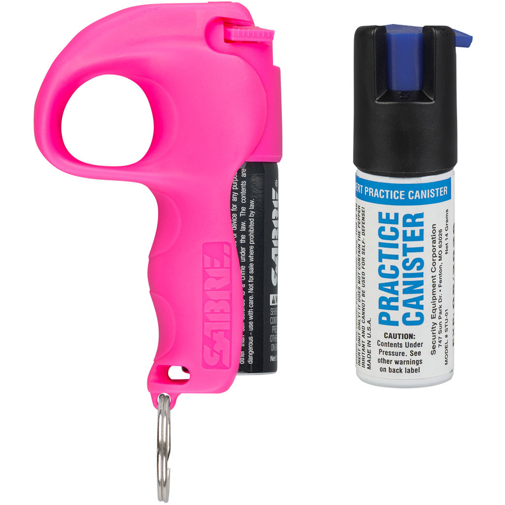 Sabre Quick Grip Pepper Spray Pink