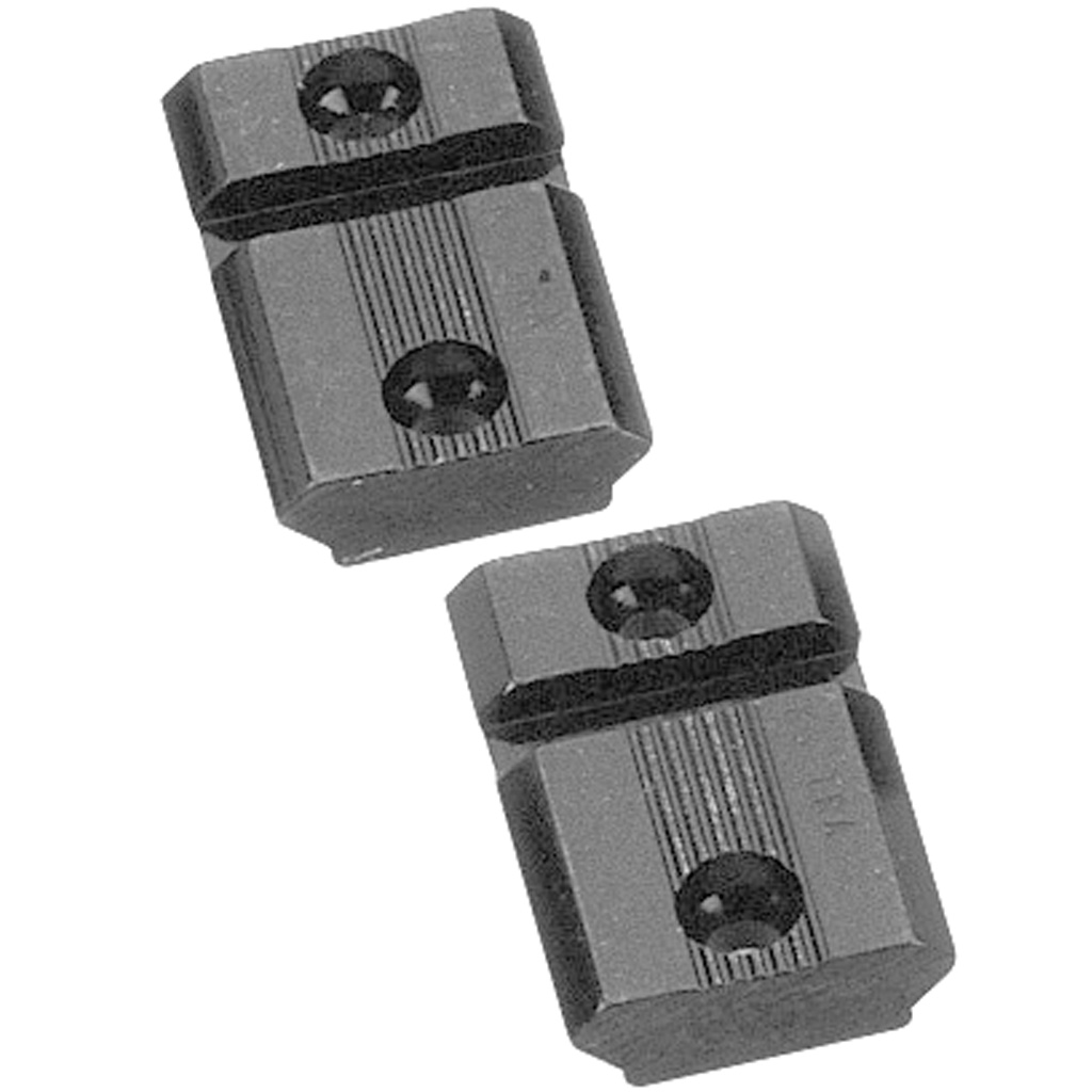 Traditions Mount Bases for Bolt In-line Rifles 2-PC Black