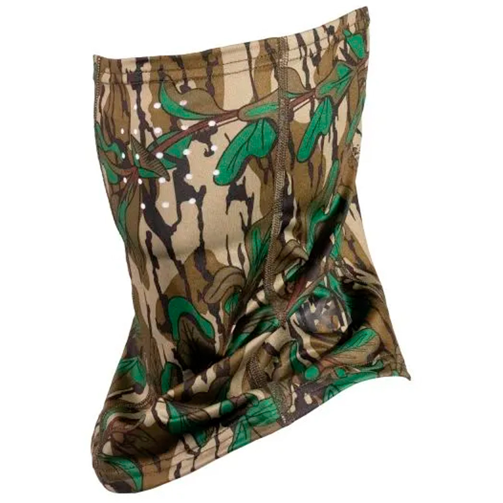 Knight and Hale Run N Gun Face Mask - Mossy Oak Greenleaf