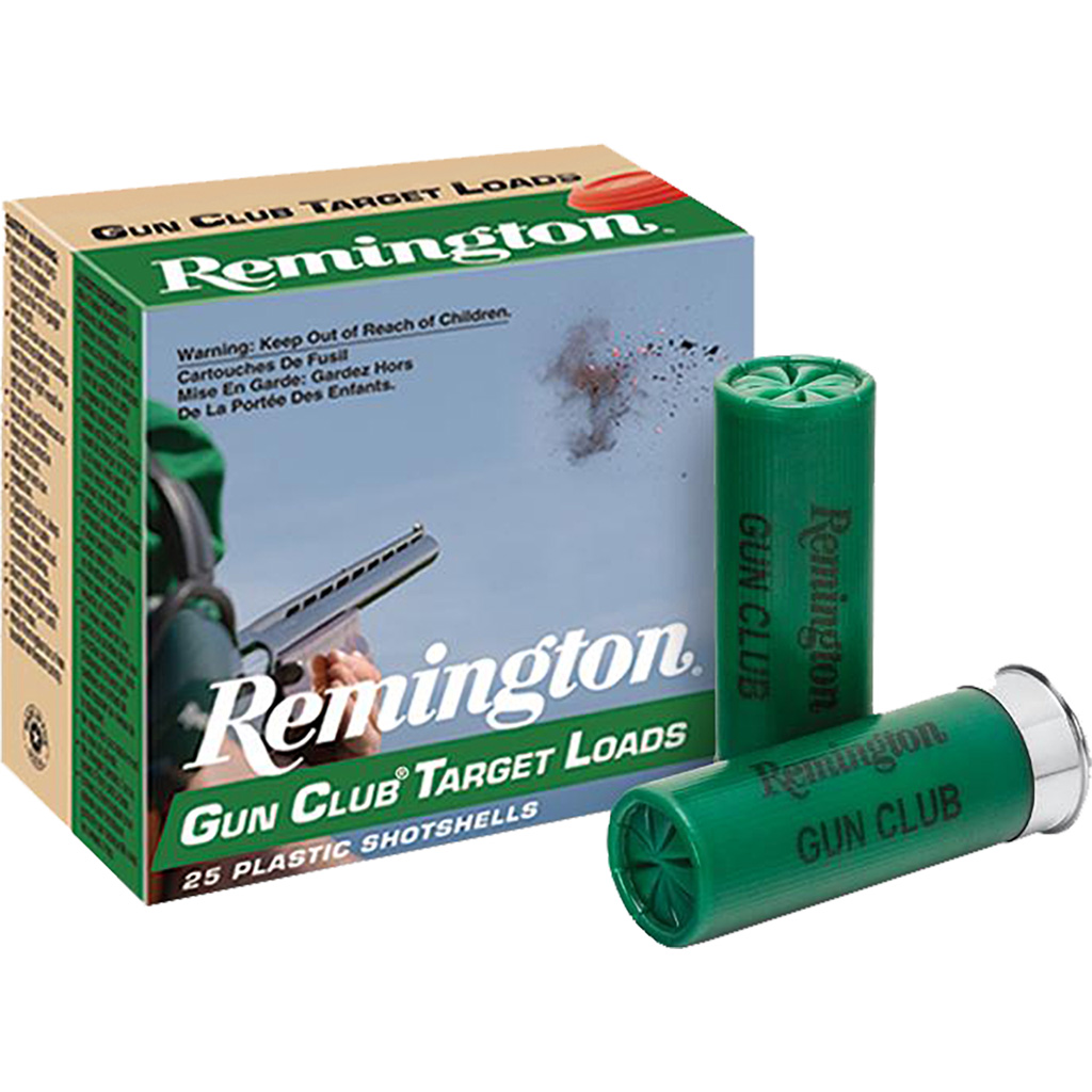 Remington Gun Club Target Loads 12 Ga 2.75 250 Rd 9 Shot