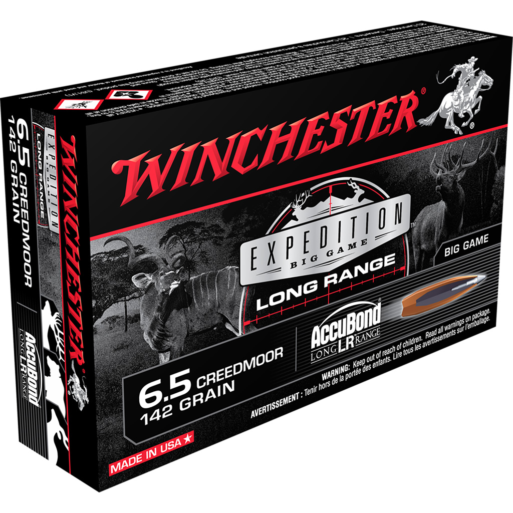 Winchester Expedition Big Game 6.5 Creedmoor 142GR Accubond 20 Rounds
