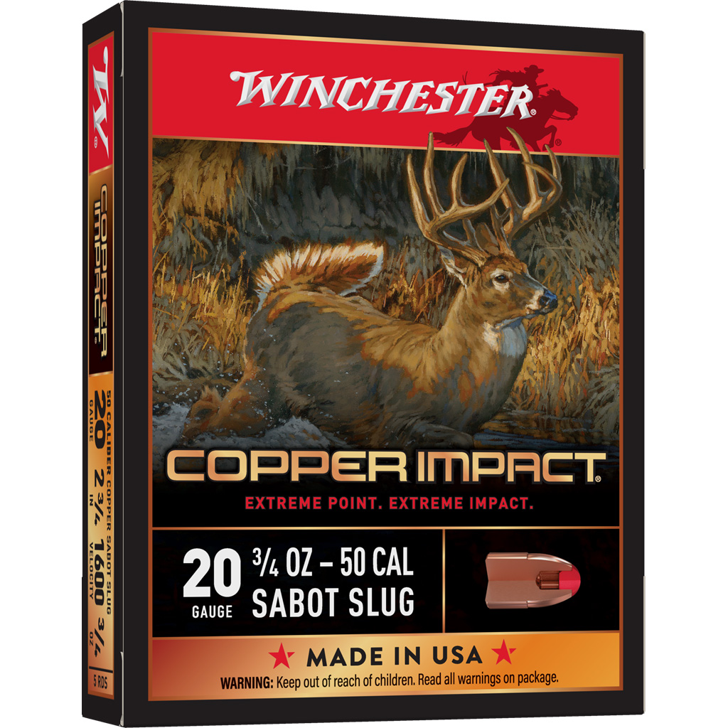 Winchester 20 Gauge SLUG – 5rd