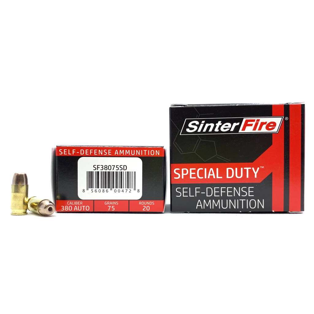 Sinterfire 380 Acp 75GR Hollow Point 20/10