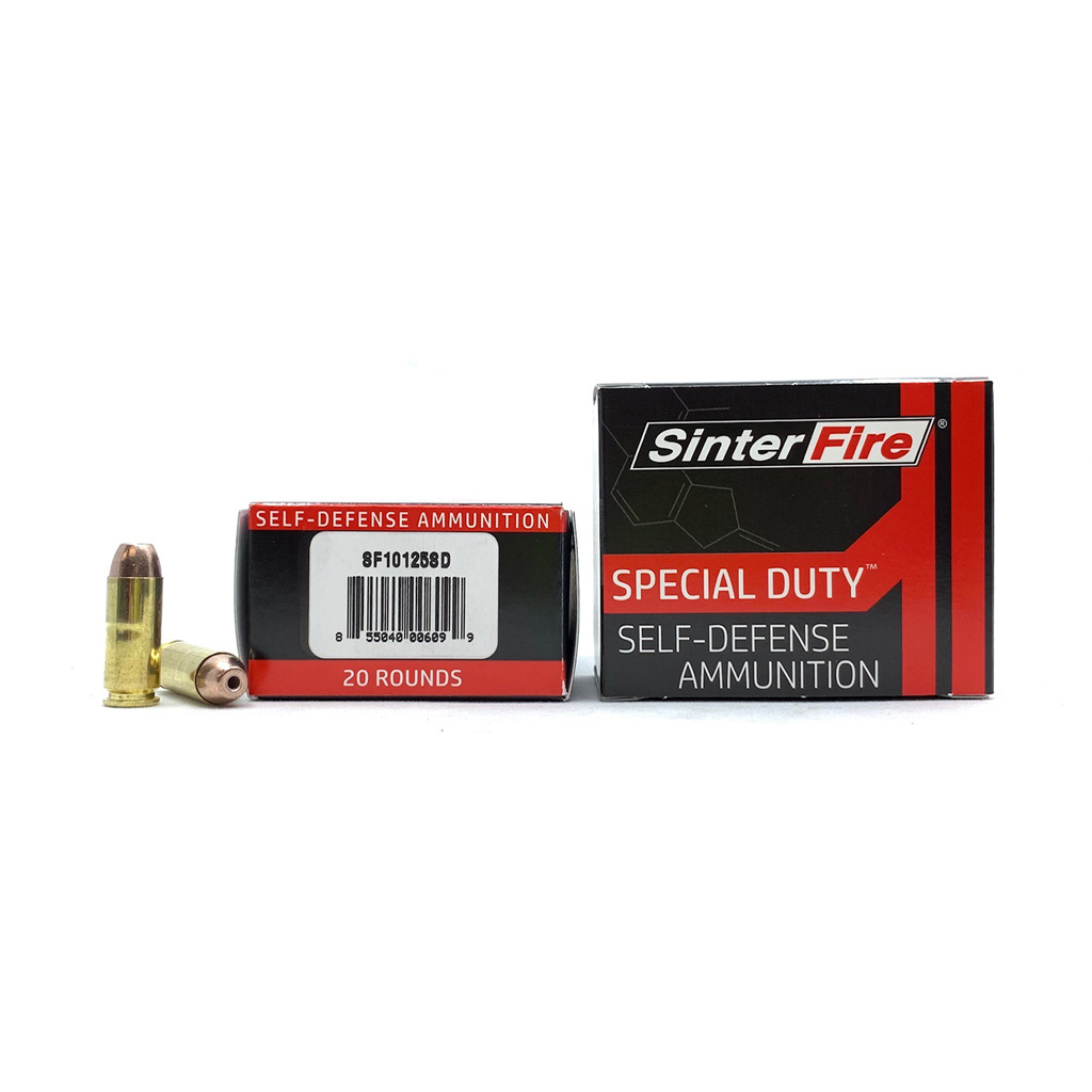 Sinterfire Special Duty 10MM 125 Gr. Hollow Point 20 Rd.