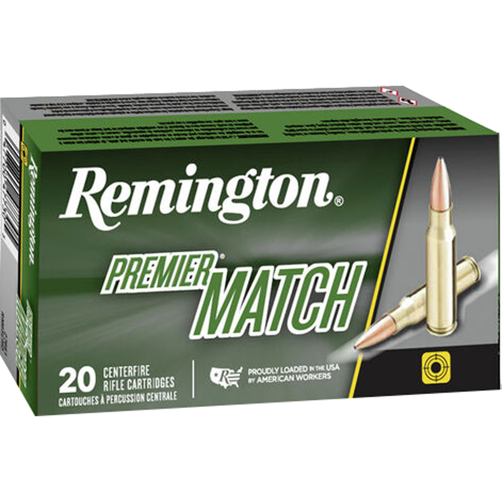 Remington Premier Match 6.5 Prc 140GR Open Tip Match 20RD