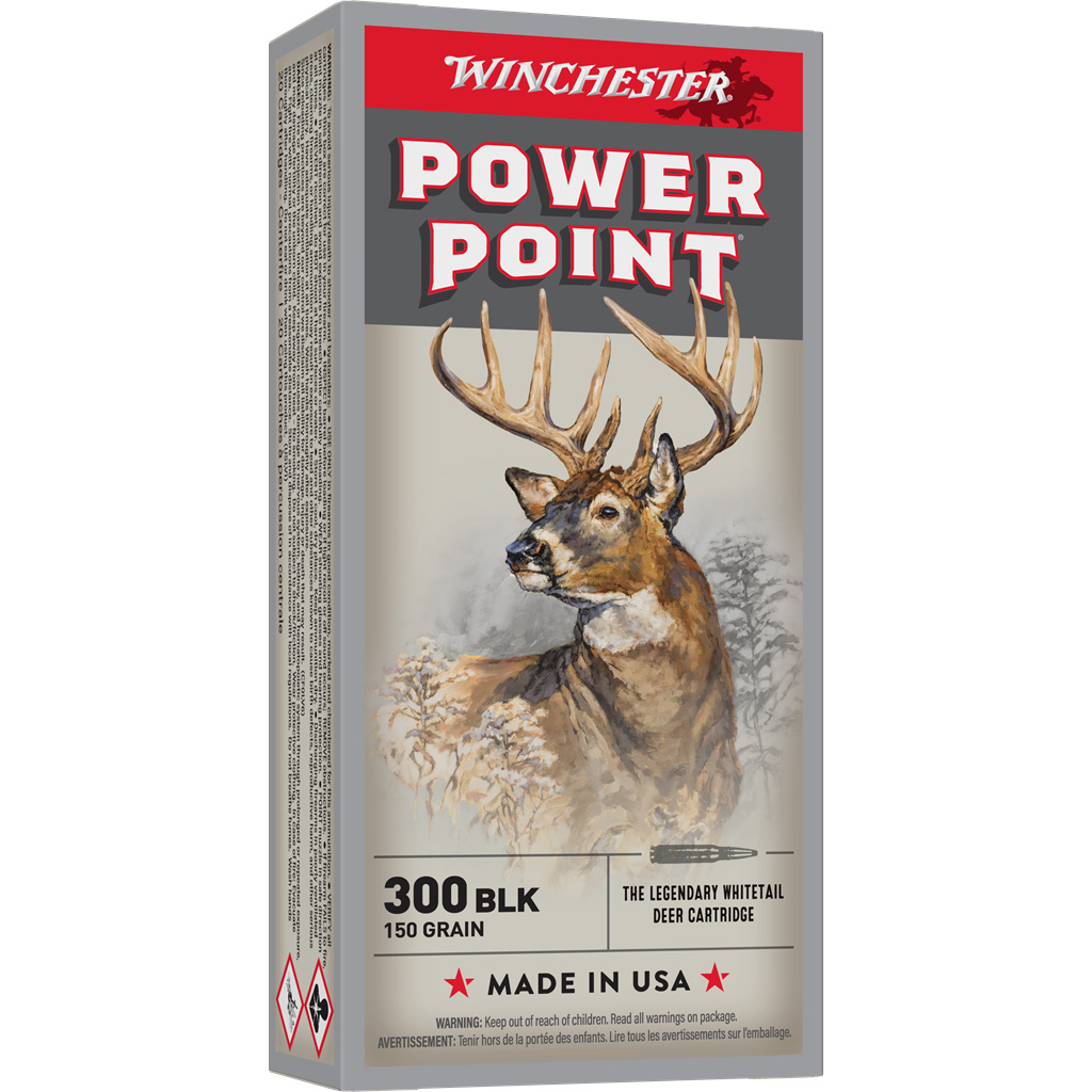 Winchester Super X 300 Blackout 150GR Power Point 20RD
