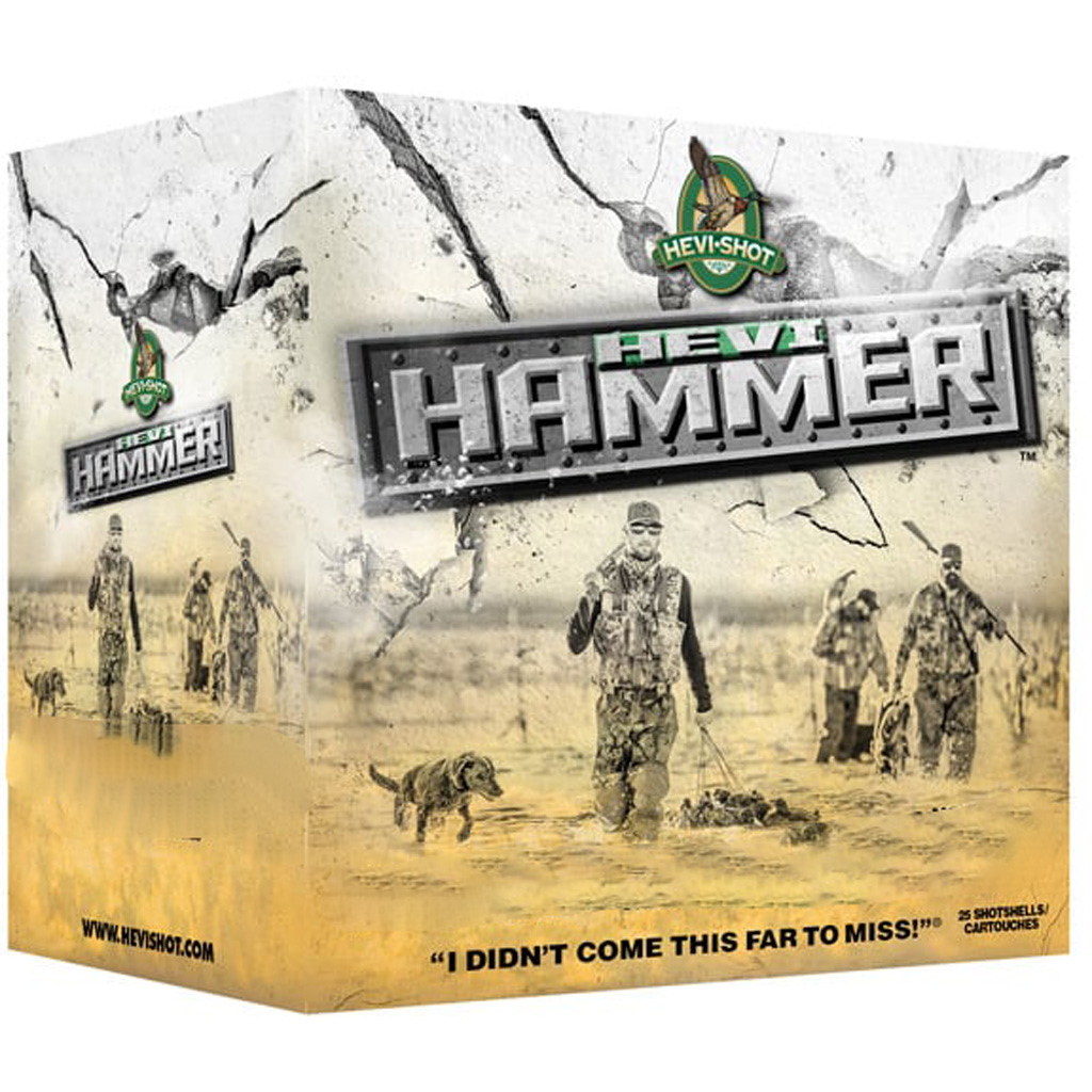 Hevi Shot Hevi Hammer Load 12 Ga. 3.5 In. 1.5 Oz. 2 Shot 25 Rd.