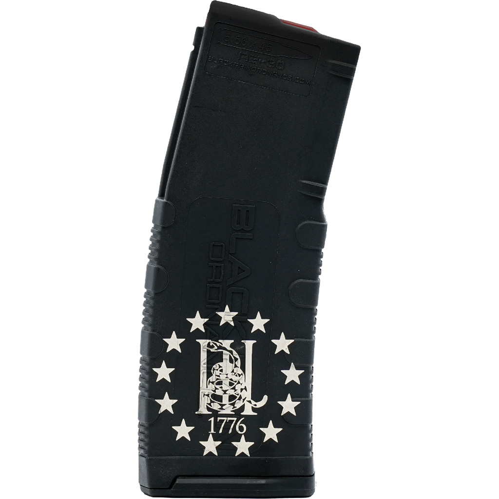 Black Rain Ordnance 30RD Magazines 3PERCENT 1776 Gadsden