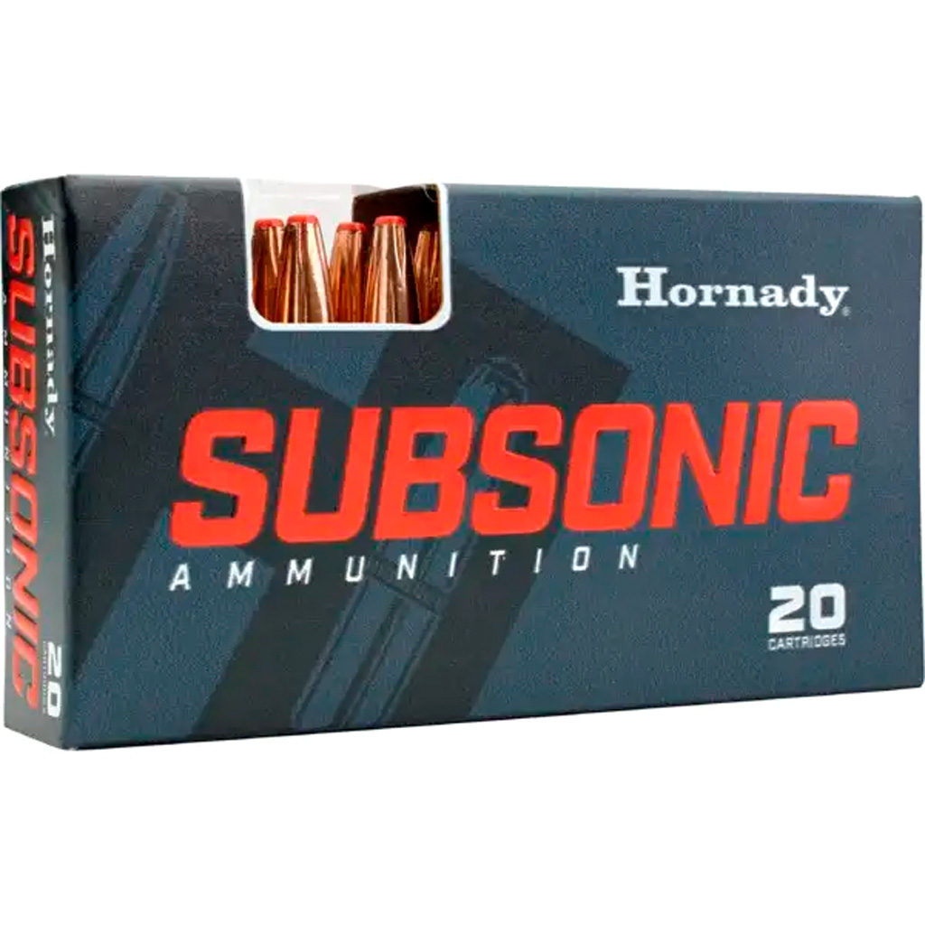 Hornady Subsonic 338 Arc 307GR Sub-x 20RD 10 Box Case