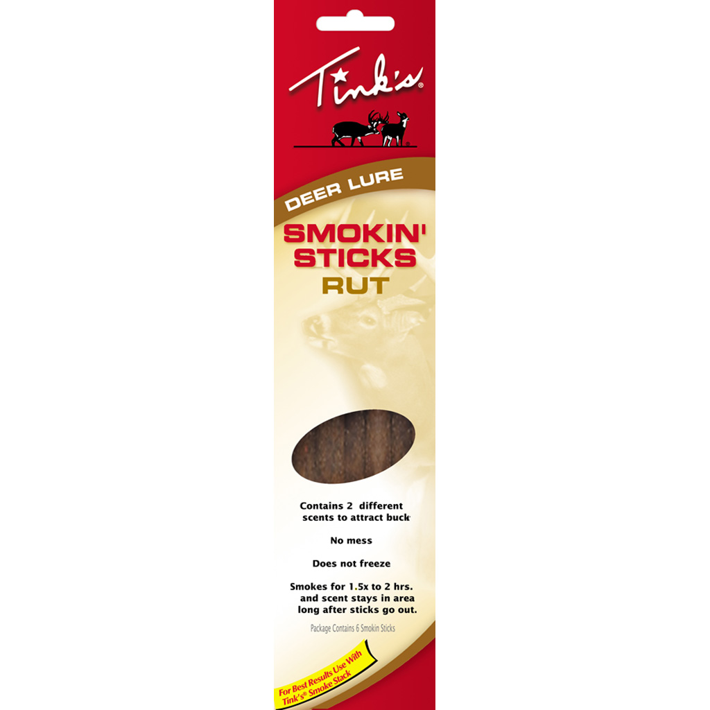 Tinks Smokin Stick Deer Attractant 6 Pack