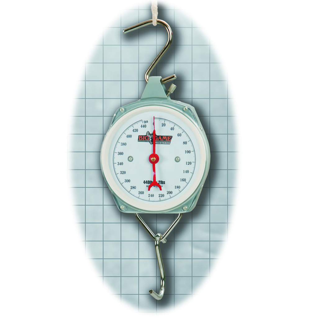 Muddy Dial Scale 550 Lb. Gray Aluminum
