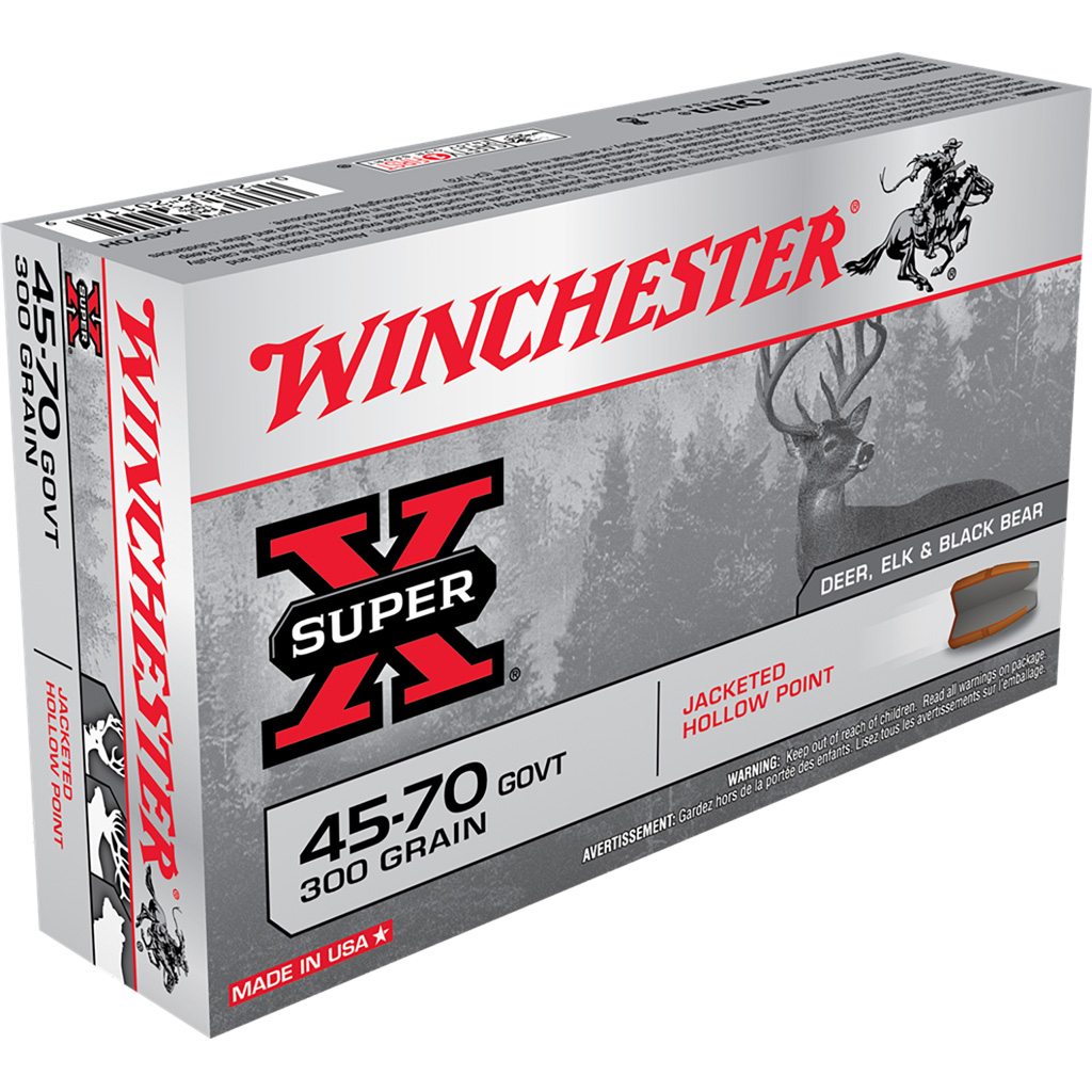 Winchester Super X 45-70 Gov 300GR Jhp 20RD