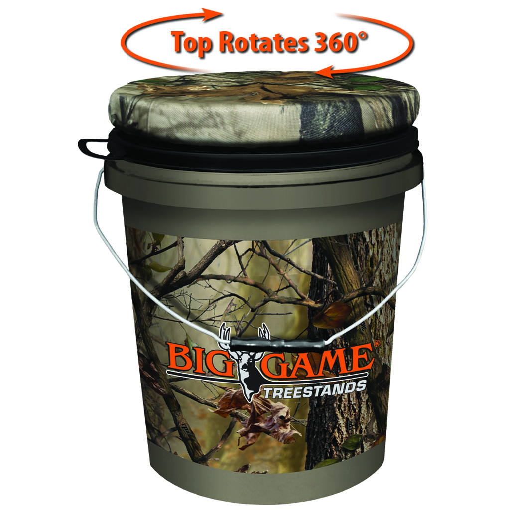 Muddy Spin Top Bucket Seat Camo 5 Gallon