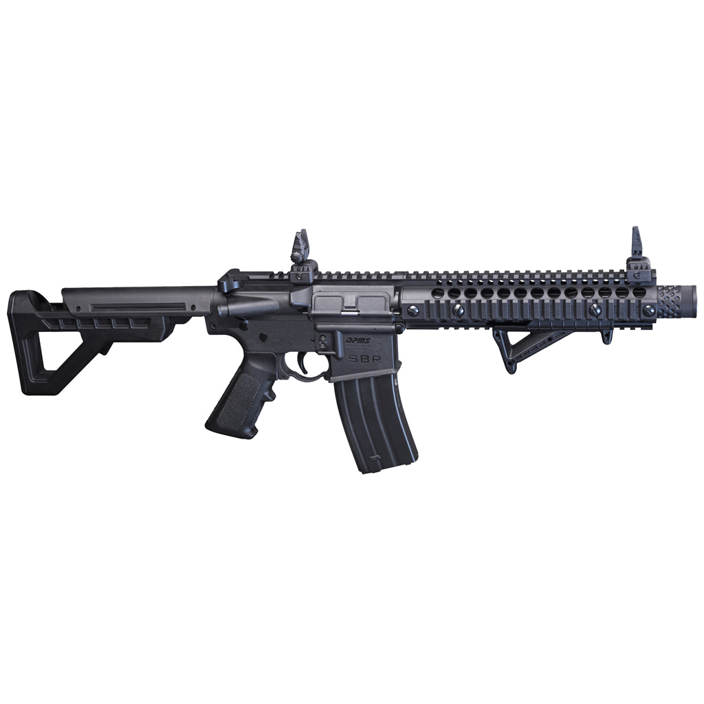 Crosman Dpms Sbr Full Auto Bb Air Rifle CO2 177 25RD Black