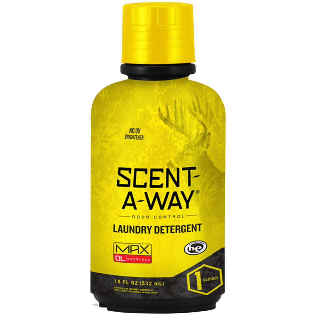 Hunters Specialties Scent-a-way Max Odorless Laundry Detergent 18 Oz