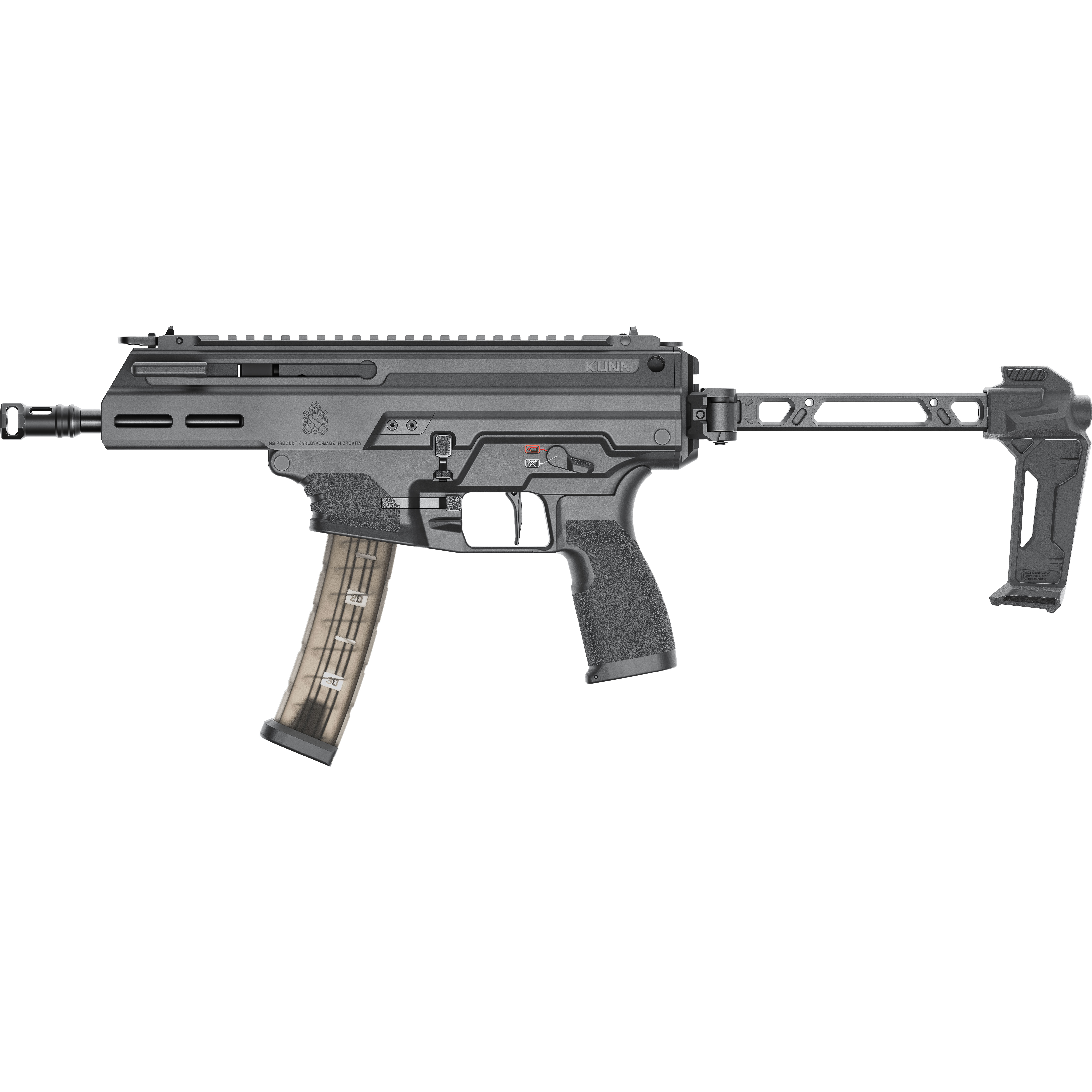 Spg Kuna Pst 9MM 6B Blk Fsa 30