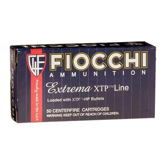 Fiocchi 40 S&w 155GR Xtp Hp 25RD Box - Image 4