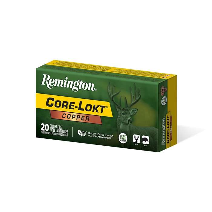Remington 360 Buckhammer 160GR Core-lokt Copper Hp 20 Rd/box 10 Bx/case