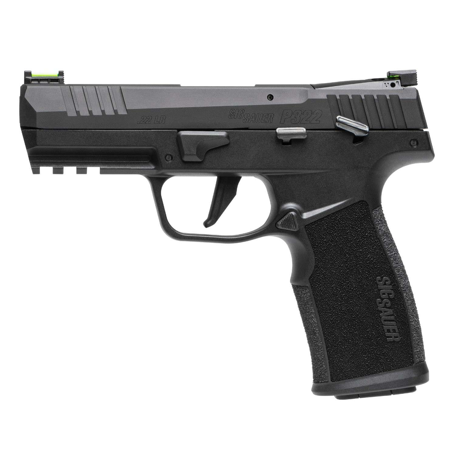 Sig P322 22LR 10R 4B Fo Blk Ca