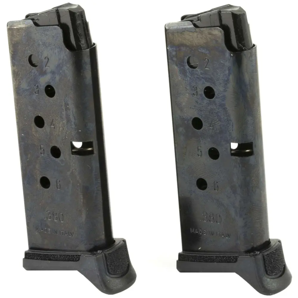 Ruger Lcp Ii .380 Acp 6RD Value Pack Magazine 2-PACK