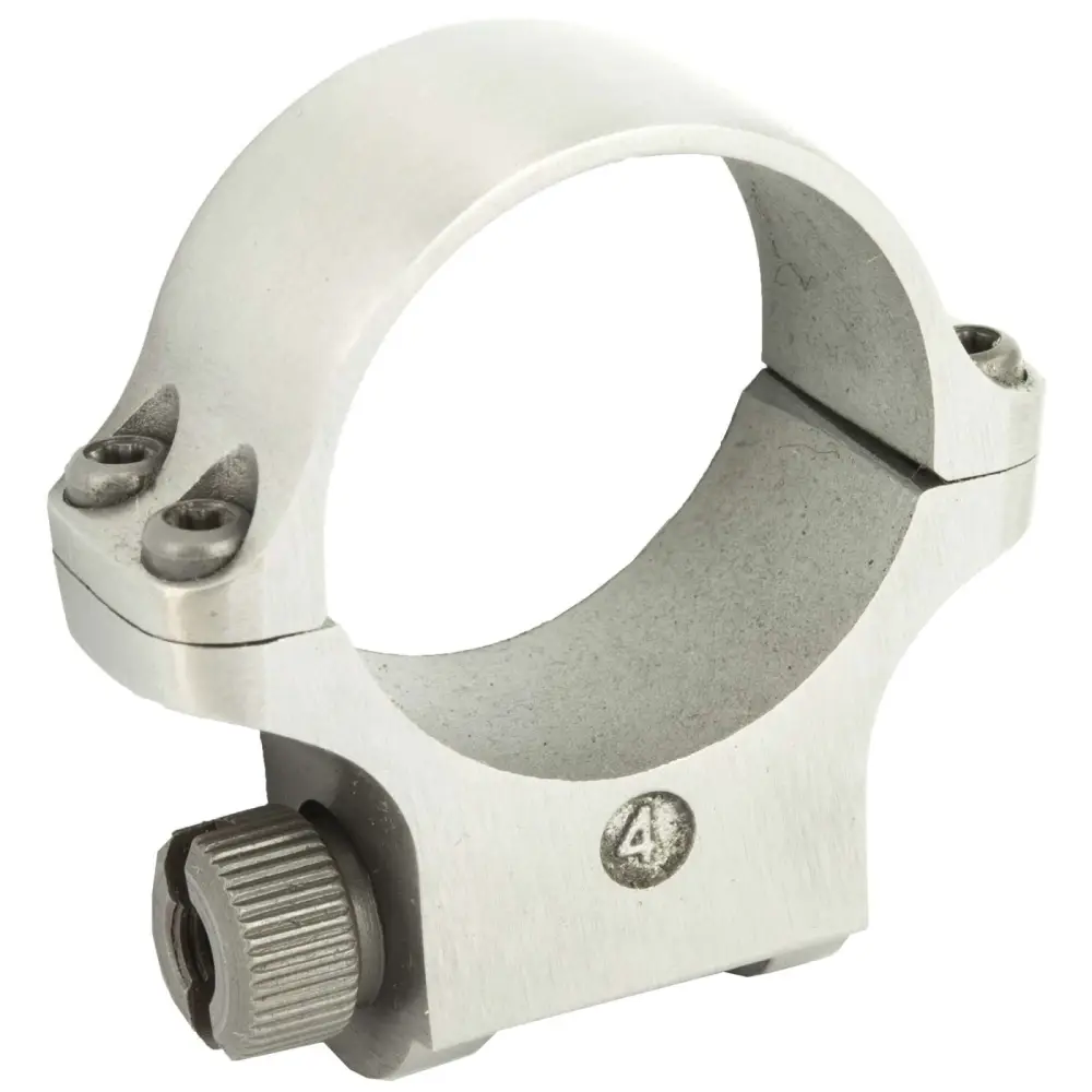 Ruger 30MM Medium Scope Ring Stainless Steel