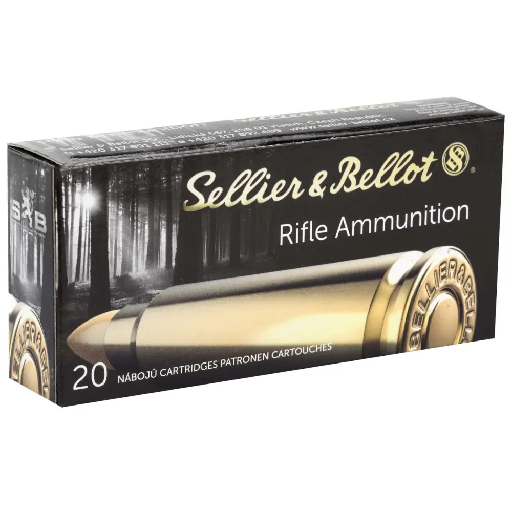 Sellier & Bellot 7.62X39 124 Gr. Fmj 20 Rd. Box