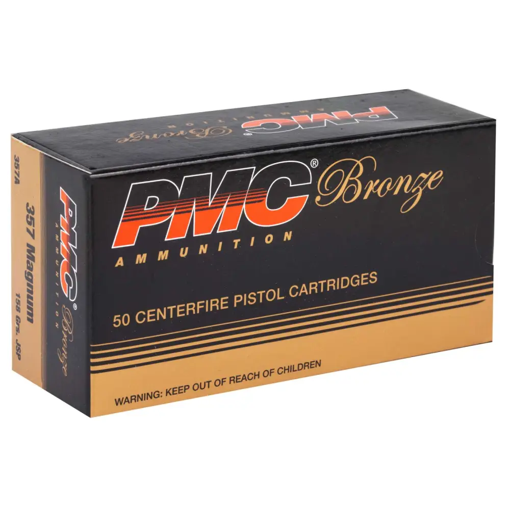 Pmc Bronze 357 Mag 158GR Jsp 50 Rounds