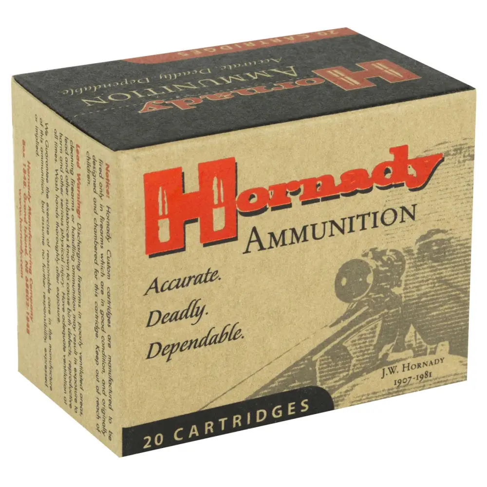 Hornady Custom 480 Ruger 325GR Xtp 20 Round
