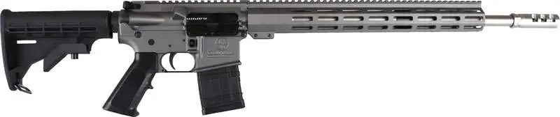 Great Lakes AR15 450 Bushmaster 18 S/s Barrel Tungsten Grey
