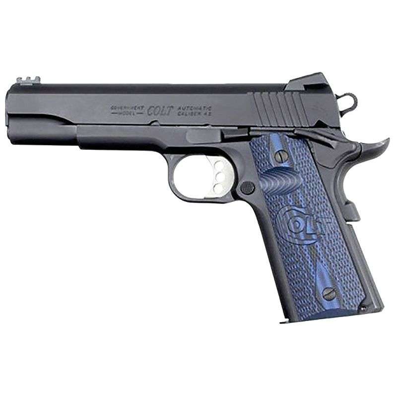 Colt Government Model .45 Acp 7+1 5 Bright Stainless