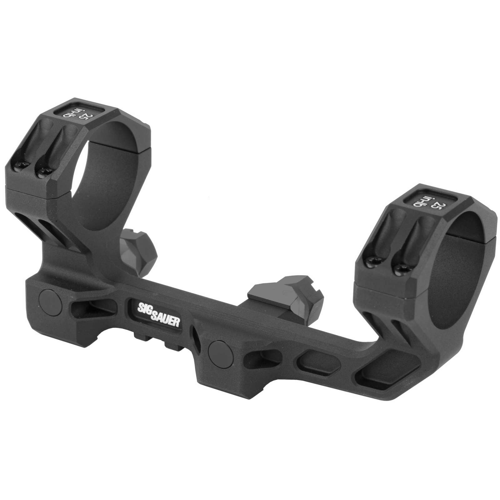 Sig Sauer ALPHA3 Scope Mount Ring Combo 30MM 1.535 Black