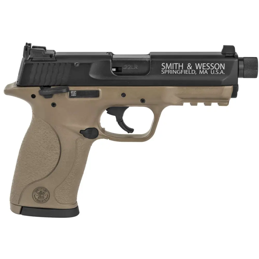 Smith & Wesson M&P22 Compact .22LR 10+1 Fde Threaded
