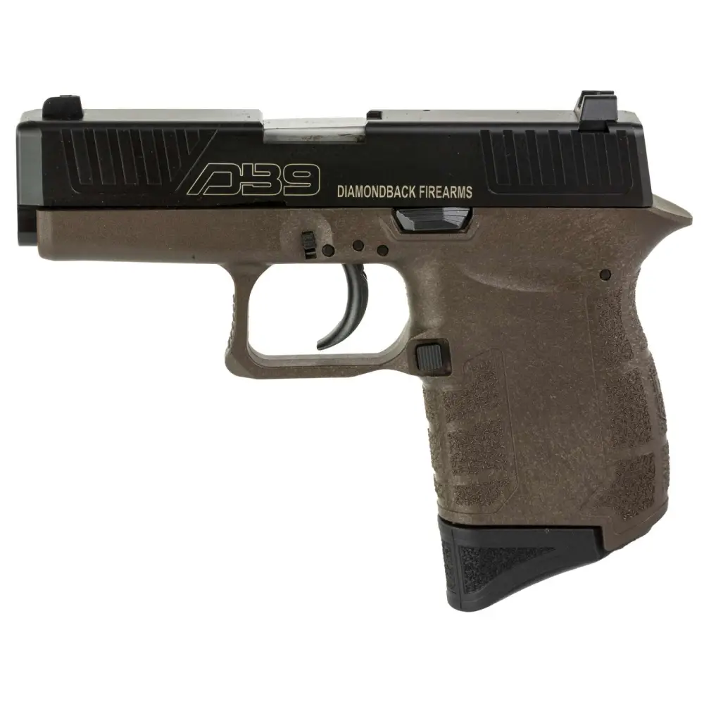 Diamondback DB9 9MM 6+1 Midnight Bronze Micro Compact Pistol