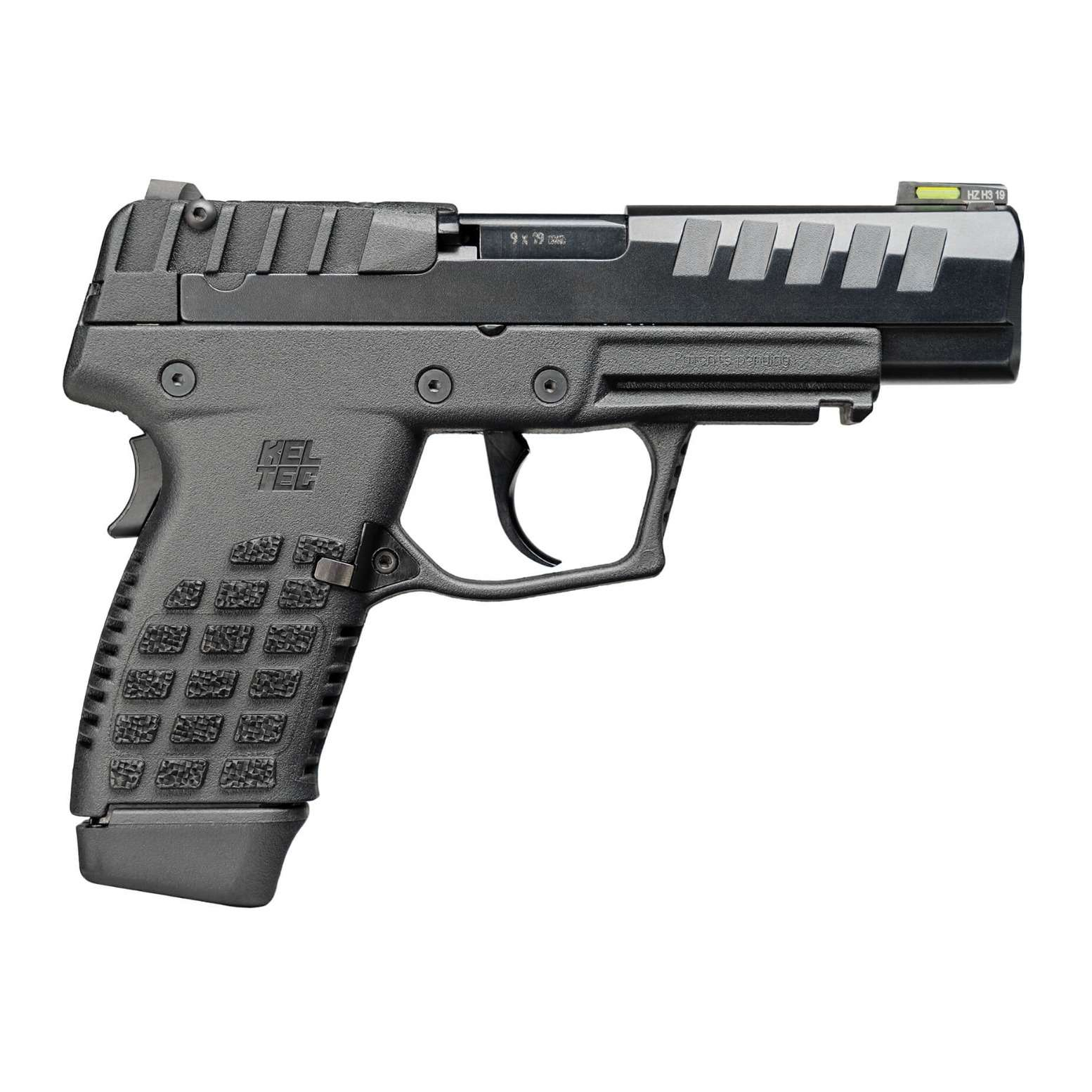 Kel P15 9MM Pst 15RD Blk Poly