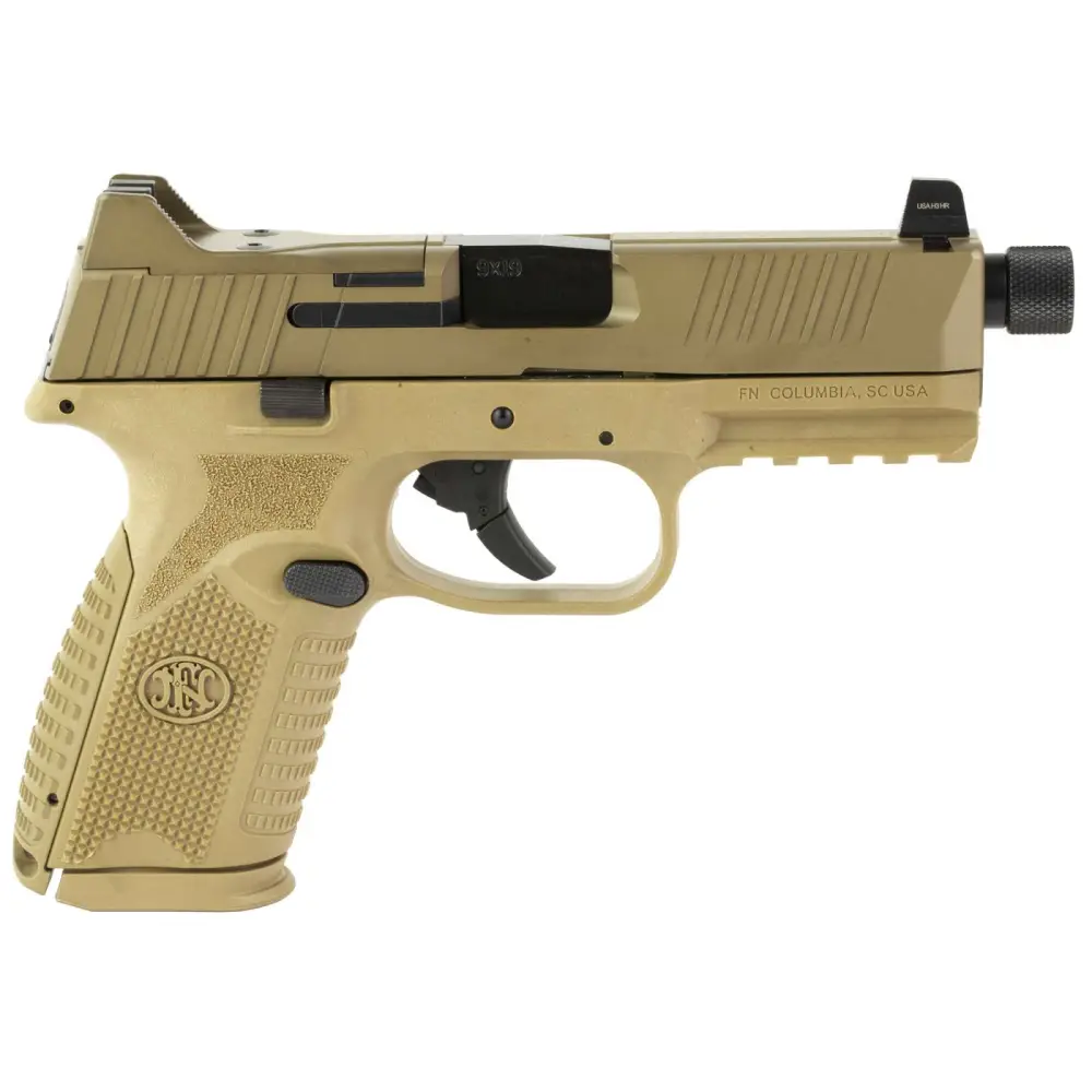 Fn 509M Tactical 9MM 10+1 Optics Ready Fde
