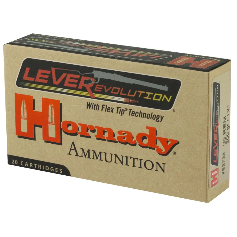 Hornady Leverevolution 35 Rem 200GR Ftx 20RD - Image 2
