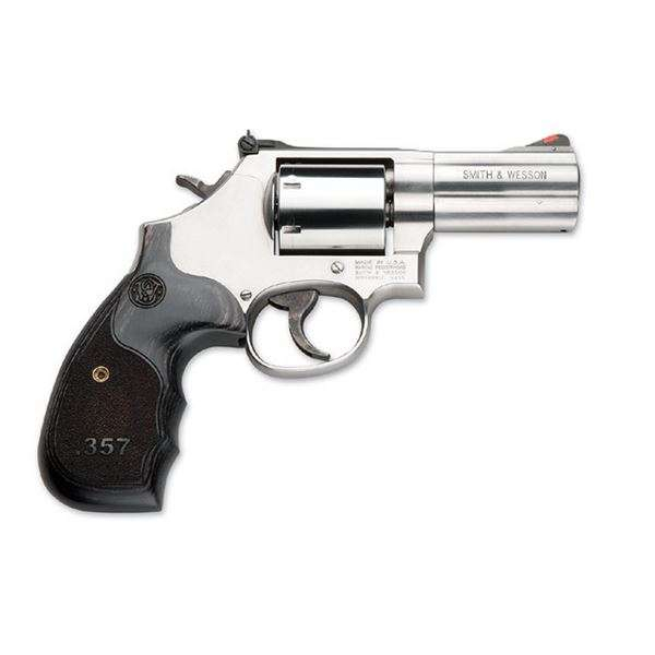 S&w 686+ 357 Da 3SS 7R Wood As