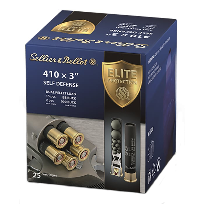 Sellier & Bellot Buckshot 410 Gauge 3 000 Buck 25 Rounds