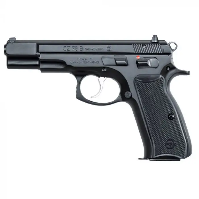 Czu CZ75 B 9MM Da Blk 16RD