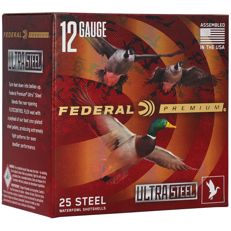 Federal 12GA 3 1/2 1 1/2 Oz Bb 1500 Fps Ultrasteel