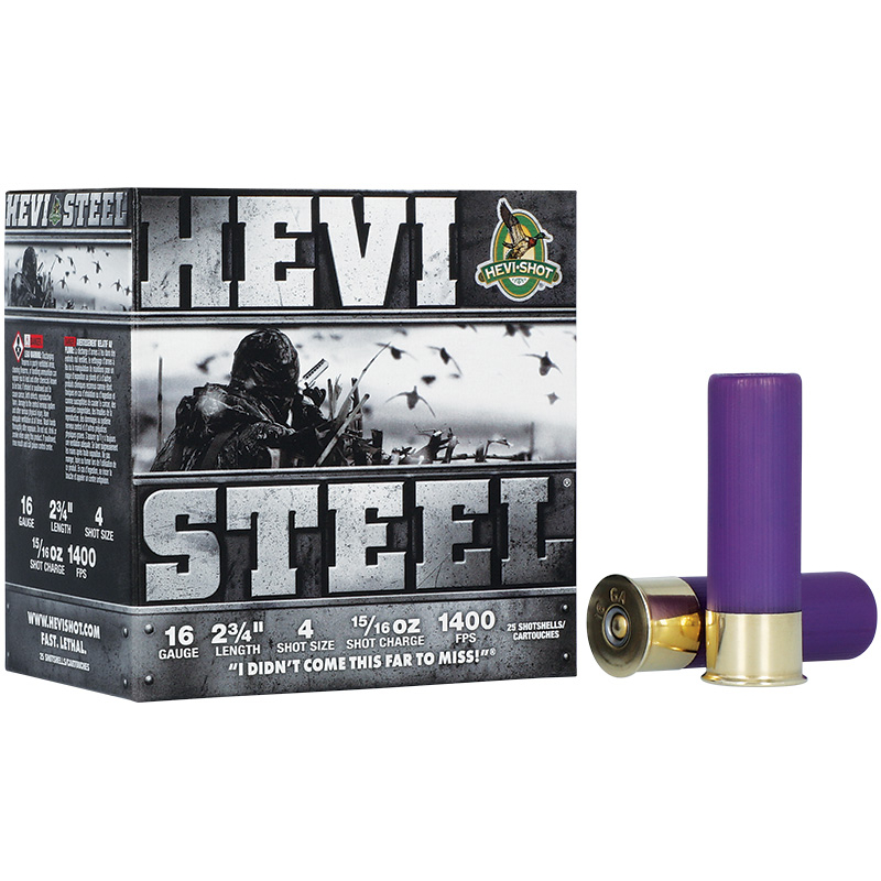 Hevi-shot Hevi-steel 16GA 2-3/4IN 1OZ Shot Shells