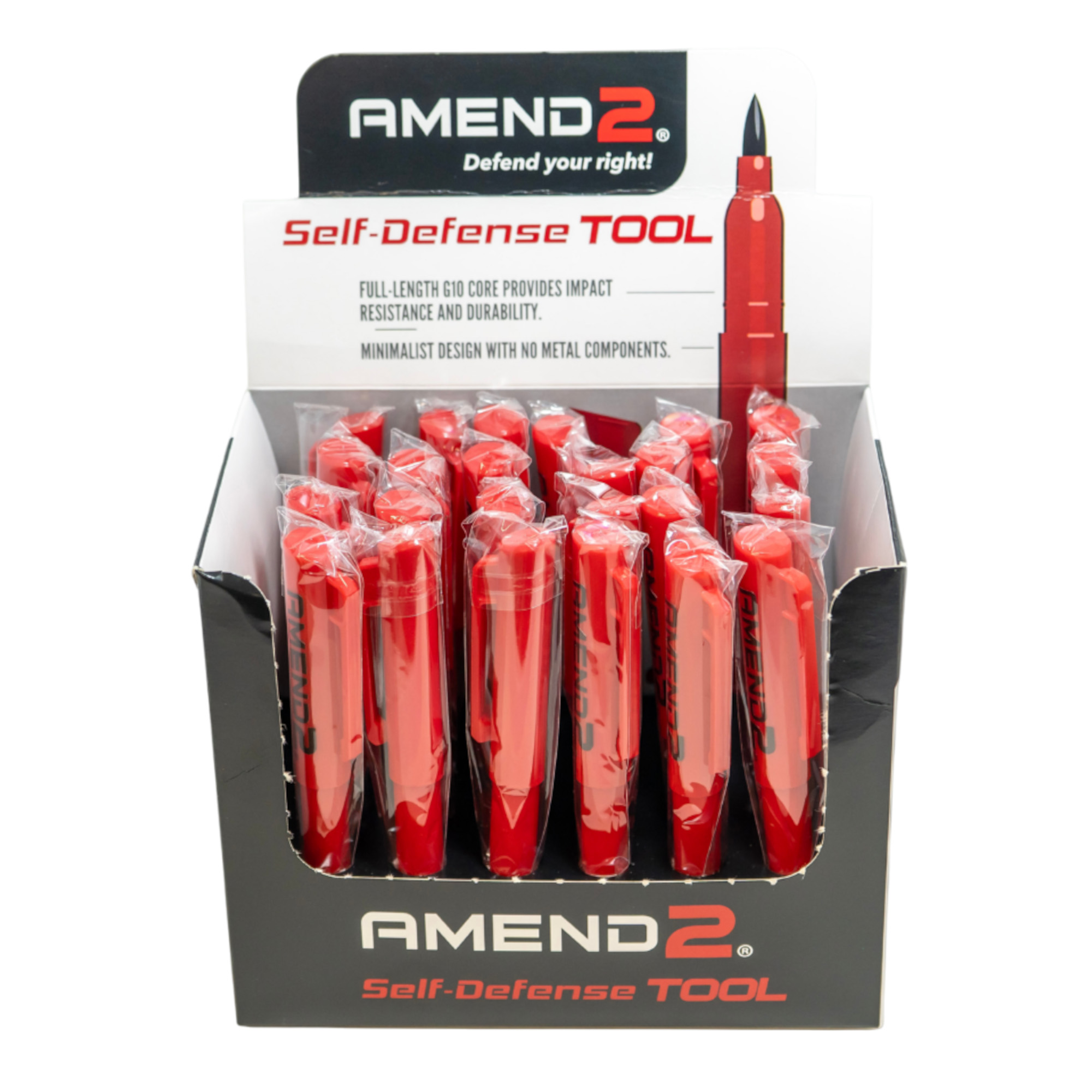 AMEND2 G10 Self-defense Pen V3 Red Display