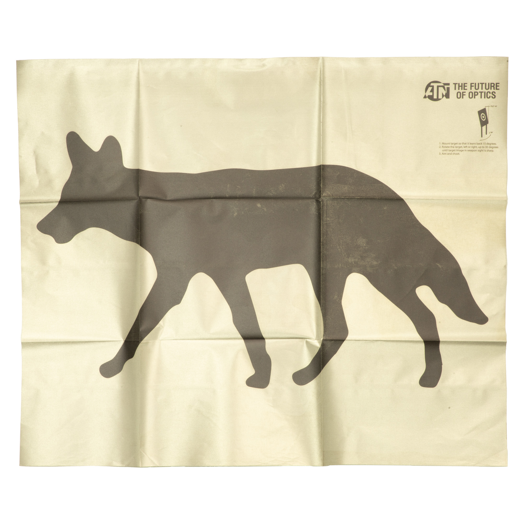 Atn Universal Thermal Target Kit Coyote 30 X 24