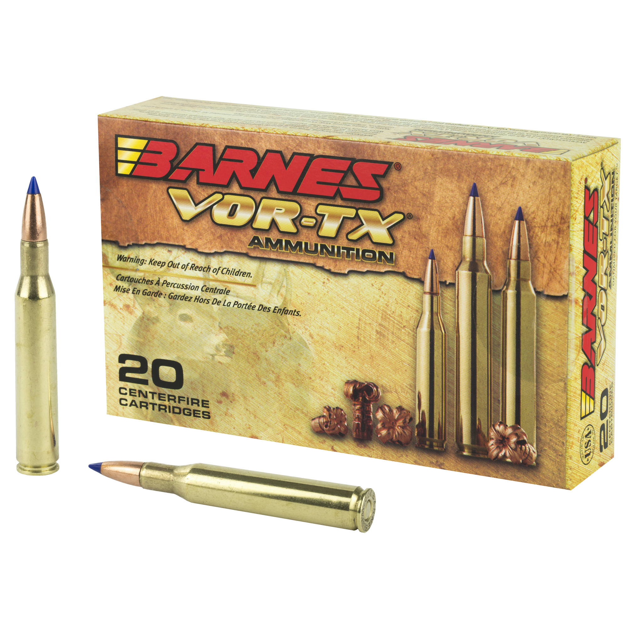 Barnes Vor-tx 270 Win 130GR Ttsx Bt 20 Round Box