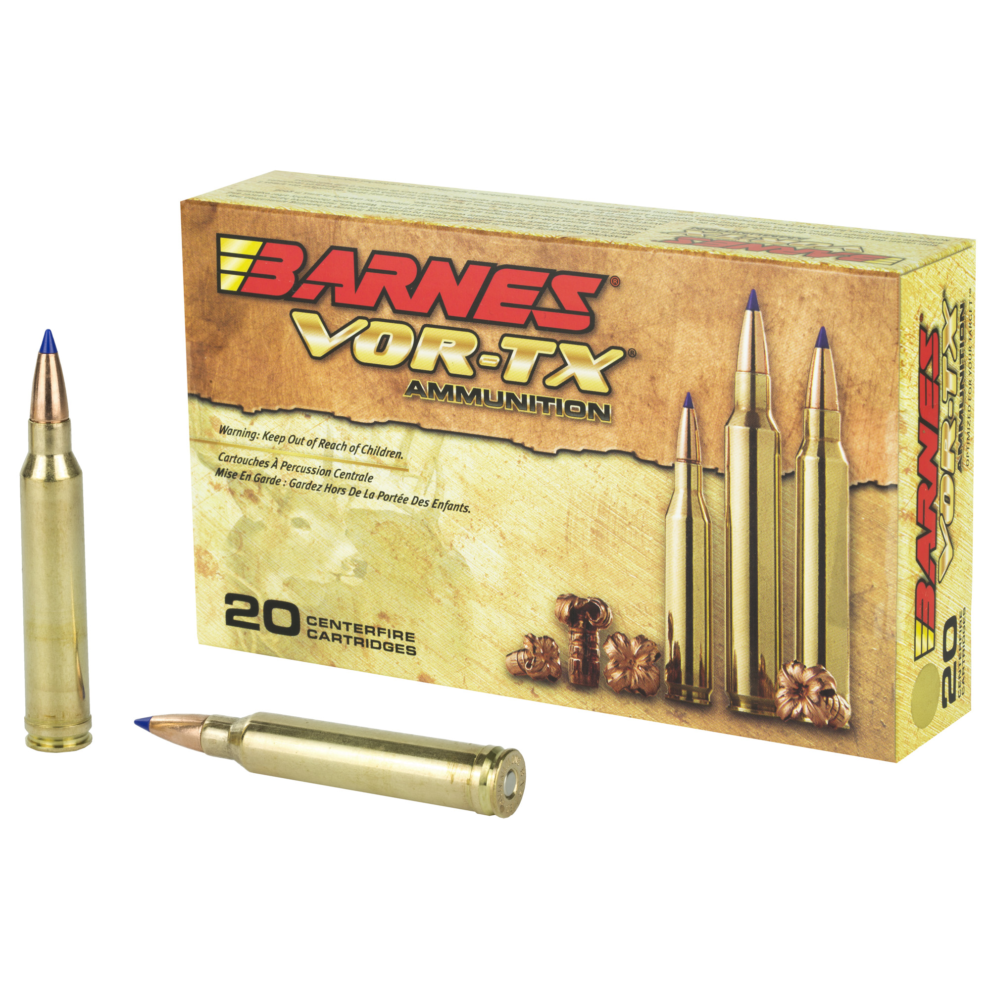 Barnes Vor-tx 300 Win Mag 165 Gr Tipped Triple Shock X 20 Rd
