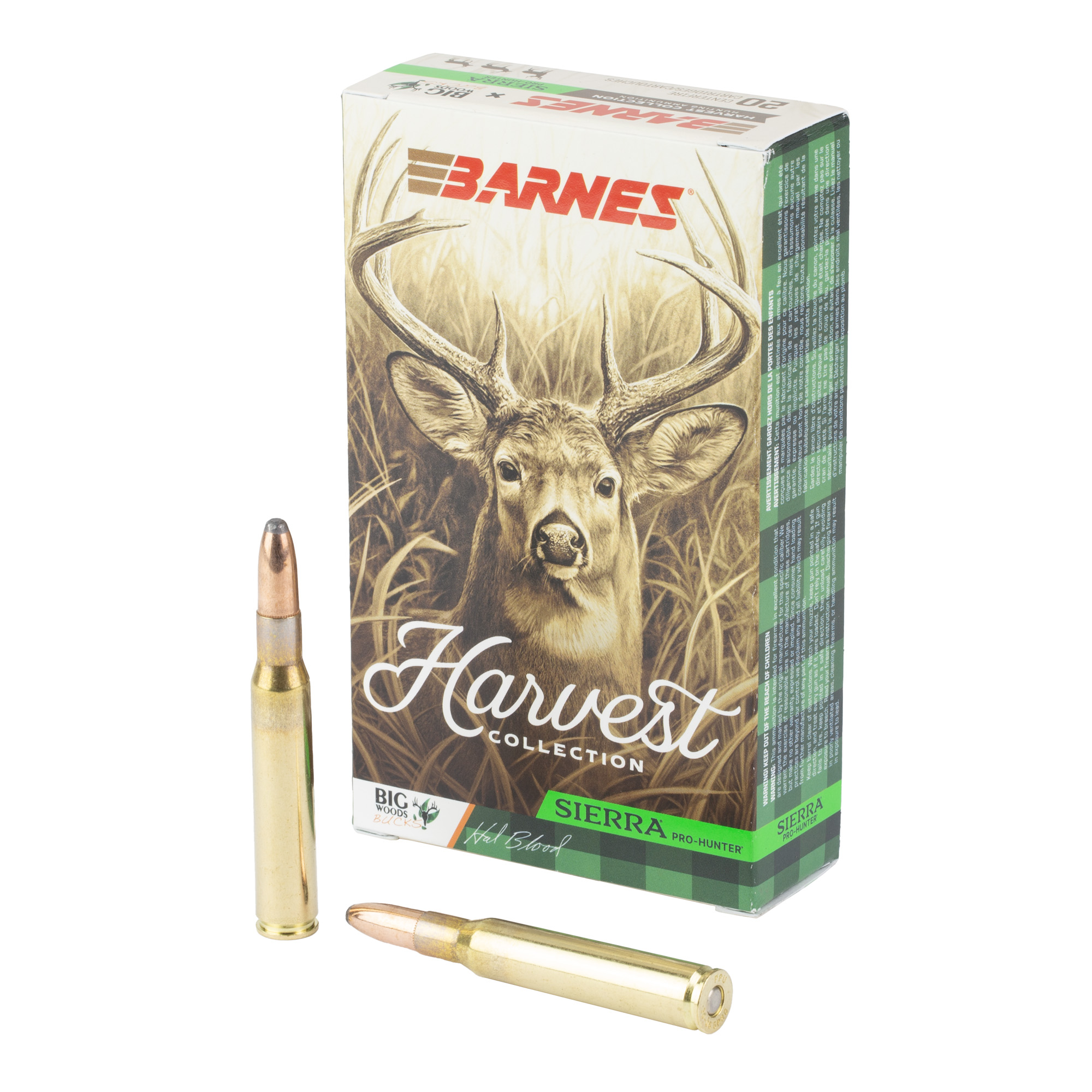 Barnes Harvest Collection 30-06 Springfield 180GR 20 Rounds Ammo